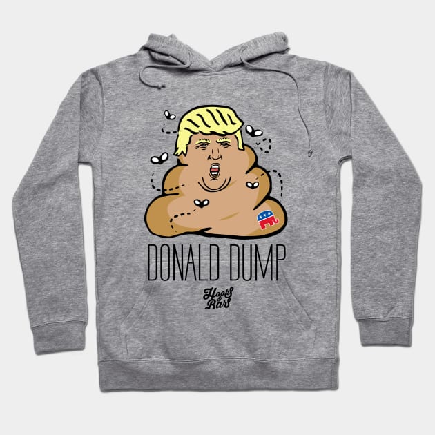 Donald Dump Hoodie by hooksandbars